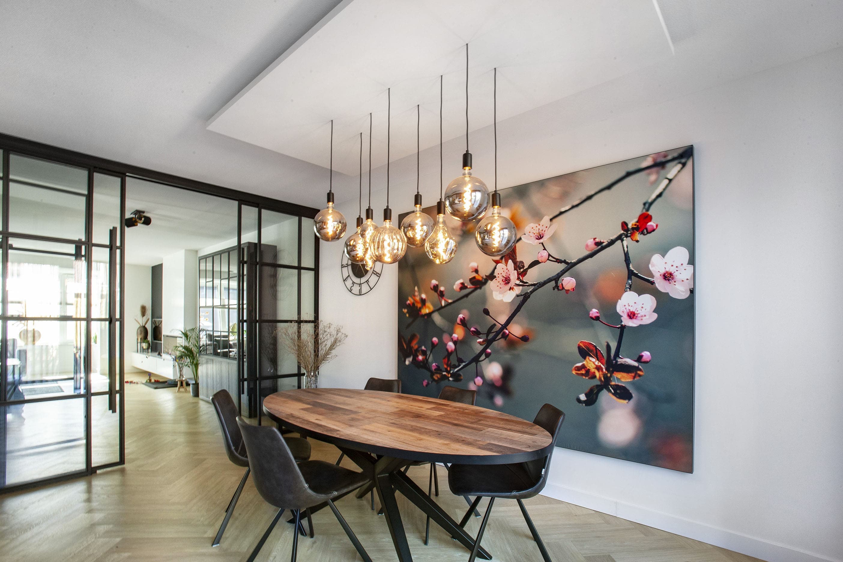 Akoestisch fotopaneel met foto